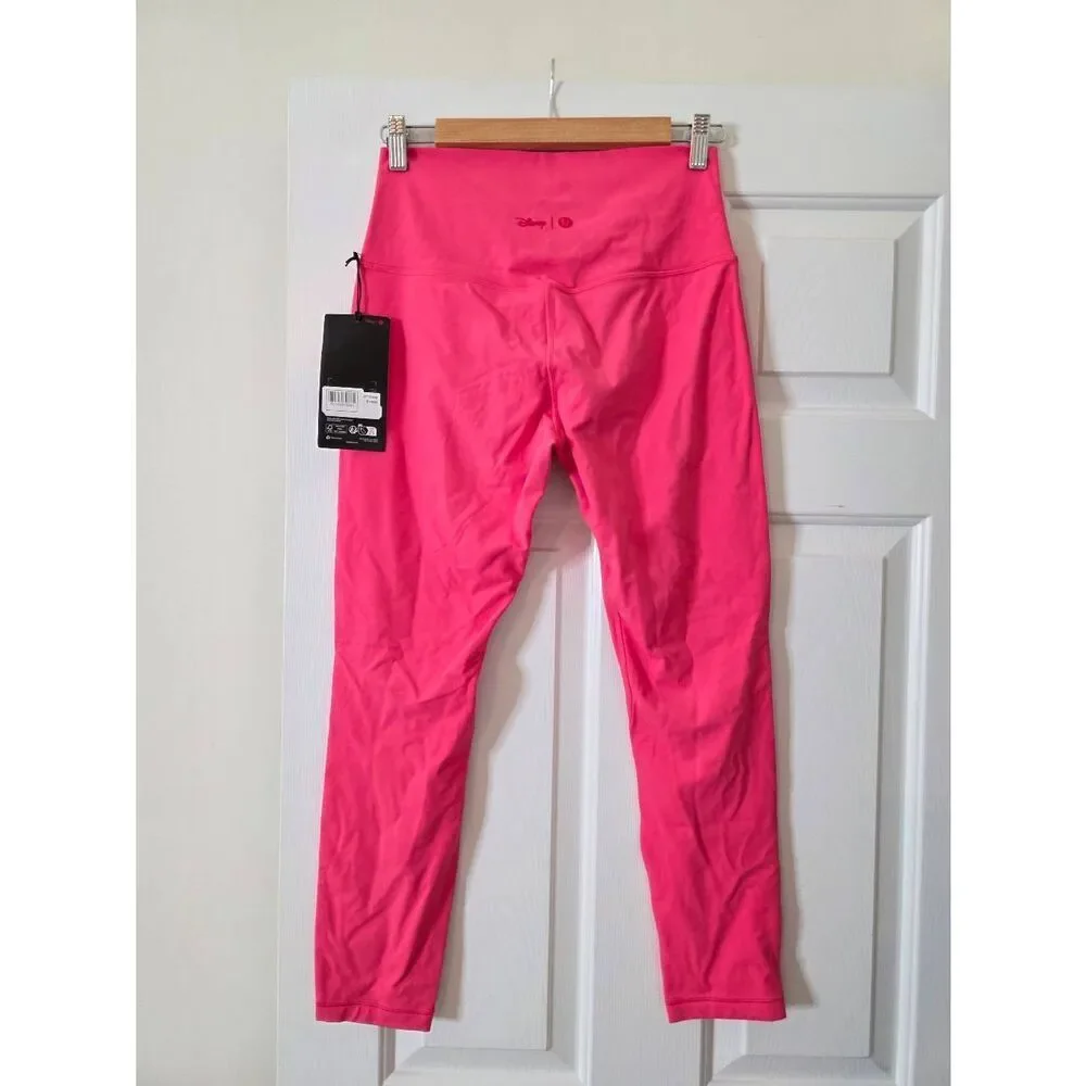 Disney x Lululemon Align High-Rise leggings in the vibrant 
